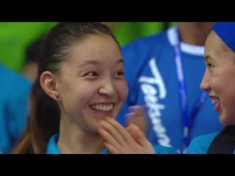 2017 World Cadet W 33kg Semi final   G EYLEEN MEX VS B RITA KAZ