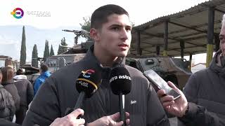 ΜΑΘΗΤΕΣ ΤΗΣ ΜΑΓΝΗΣΙΑΣ ΣΤΟ ΣΤΡΑΤΟΠΕΔΟ ΓΕΩΡΓΟΥΛΑ ΓΙΑ ΝΑ ΓΝΩΡΙΣΟΥΝ ΤΟΝ ΣΤΡΑΤΟ ΞΗΡΑΣ 16 01 2026