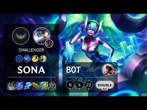 Sona Bot vs Samira - EUW Challenger Patch 12.3