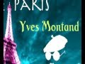 Neige Sur La Ville Yves Montand  Chansons de Paris