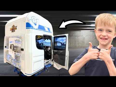 7 YEAR OLD DRIVES THE ULTIMATE TRUCK SIM!! 