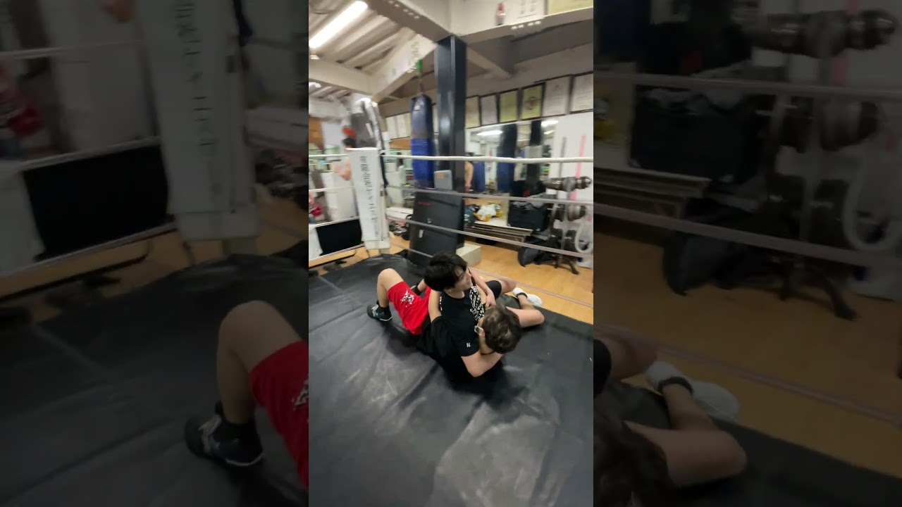 #shorts ボクサーが絶対に使ってはいけない必殺技シリーズ「首投げ」