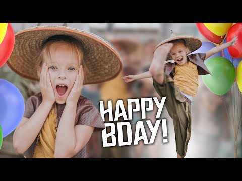 PEYTON'S 8th DISNEY RAYA BIRTHDAY PARTY SPECIAL! 🎂