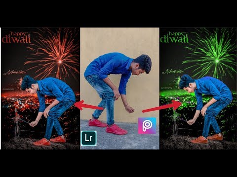 Picsart DIWALI Special Picsart & Lightroom Editing tutorial - best picsart diwali editing 2019
