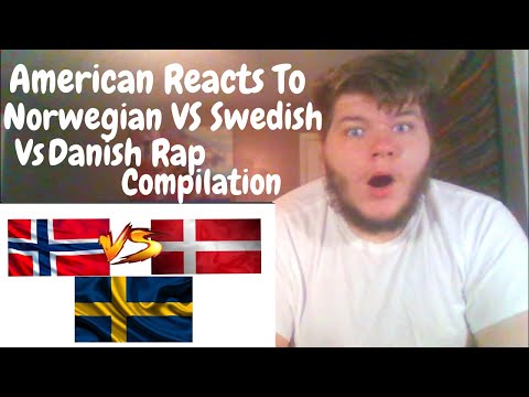 American Reacts To | Norwegian VS Swedish VS Danish Rap Compilation