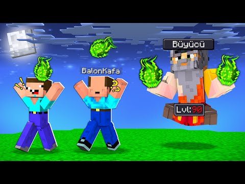 KÖYE KÖTÜ SİHİRLİ BÜYÜCÜLER GELDİ !! - BalonCraft #333 - Minecraft