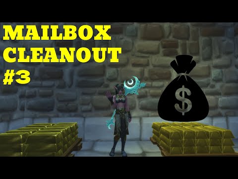 WoW - How Much Gold I Made In 2 Weeks - Mailbox Cleanout #3