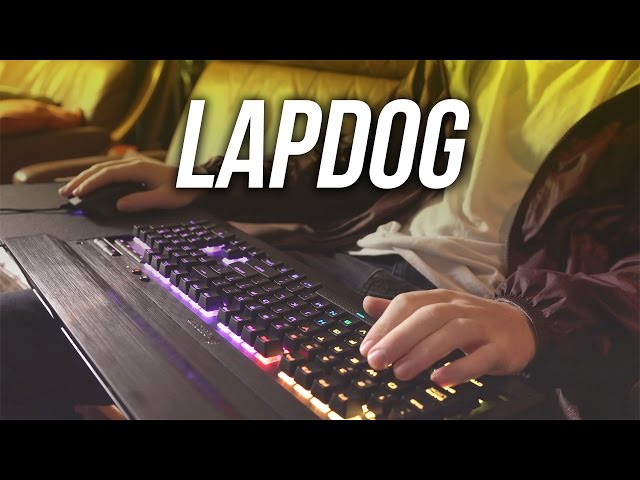 Video teaser for Corsair Lapdog Review - PC Gaming off your couch!