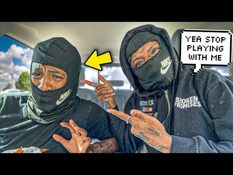 TESTING MY BOYFRIEND GANGSTA TO GET HIS REACTION 😳😳