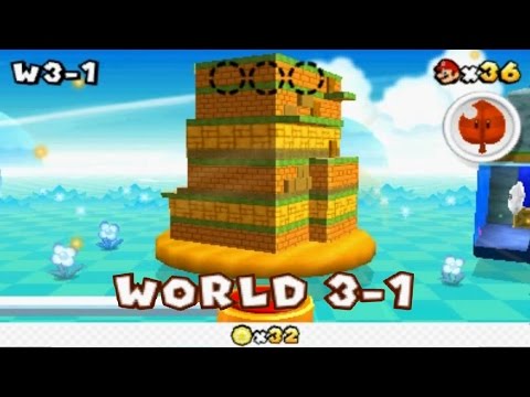 Super Mario 3D Land - World 3-1 - Missing Star Medals