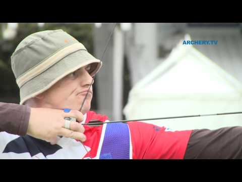 Ukraine v Great Britain – recurve men’s team 1st round | London 2012 Olympic Test Event