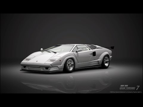 GT7 v1.27 Tokyo 600 - Countache 25th Anniversary (stock engine)