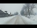 DN 2E Marginea Păltinoasa Acoperit De Zăpadă