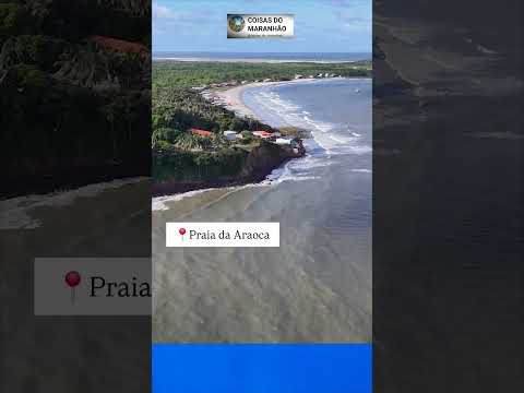 Venha conhecer a praia de Araoca em Guimarães MA. #praia #maranhão #turismo #viralshorts