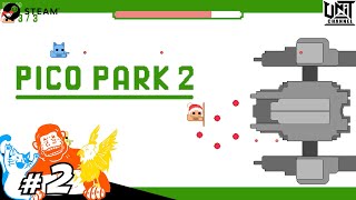 【フレンドリーファイア可能ステージで乱闘騒ぎ!!】PICO PARK2 #2　ごり,にゃん,たか