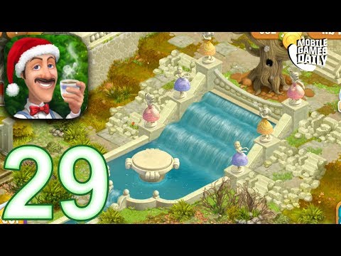 GARDENSCAPES NEW ACRES STORY Walkthrough Gameplay Part 29 - Day 23 (iOS Android)