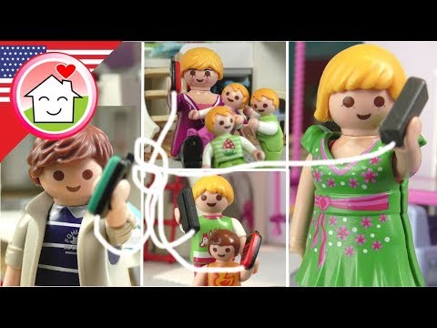 Playmobil English The Phone - The Hauser Family - Toys for kids