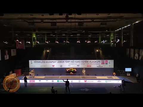 Budapest JWS 2020 - L4 - Di Carlo ITA v Kliuchnikova RUS