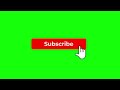 Subscribe Button Green Screen Animation 4K 60FPS Bell Sound