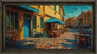 A square in ancient Athens | Tv Art for Samsung The Frame | No Music | 4K