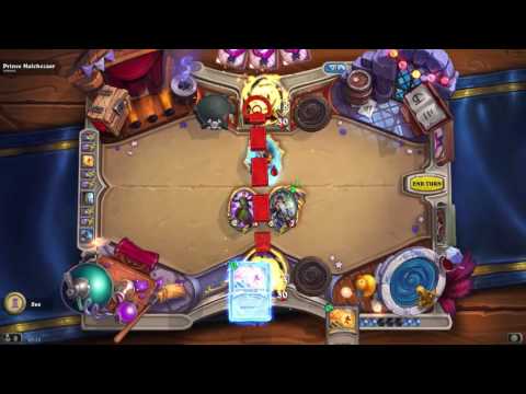 Hearthstone - How to beat Prince Malchezaar with Fireballs only