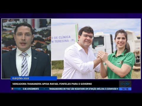 Vereadora Thanandra apoia Rafael Fonteles para o Governo 07 07 2022