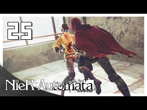 Let's Play NieR: Automata Blind Part 25 - Type-E [NieR 2017 PC Gameplay]