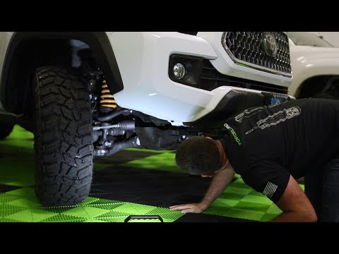 Foam Cell Pro 2\" Lift Toyota Tacoma, 4Runner, Land Cruiser Compared To Stock | Ironman 4x4 America
