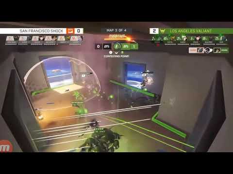 INSANE DOOMFIST PLAY BY SINATRAA! | Sanfrisco Shock vs Los Angeles Valiant Stage 3 Week 2