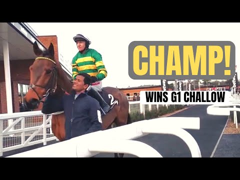 Spectacular CHAMP Wins the Grade One Challow Hurdle at Newbury
