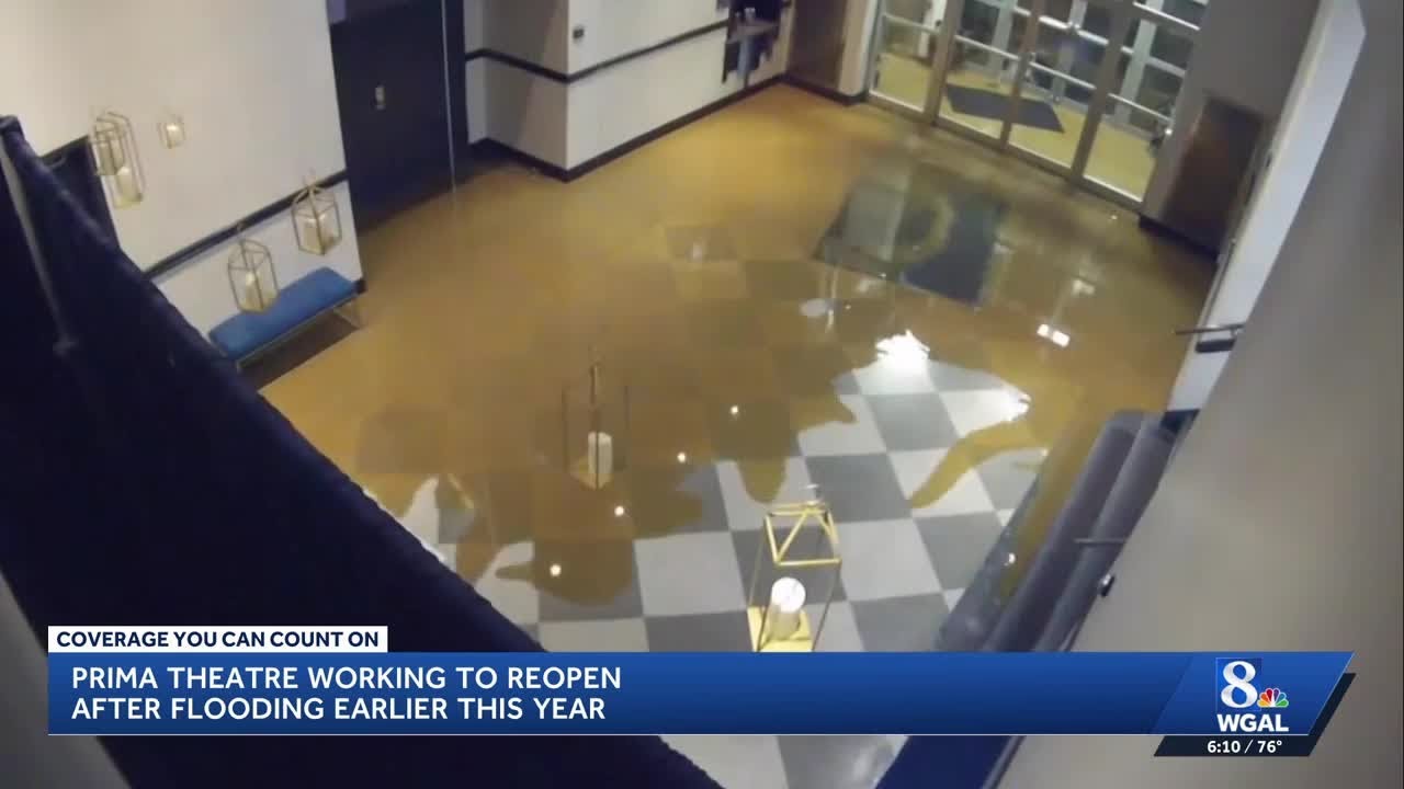 Lancaster's Prima Theatre prepares to reopen after flood damage