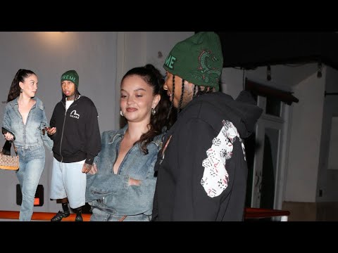 Tyga and Sabrina Claudio spark dating rumors as they exit Cipriani after enjoying a fancy meal