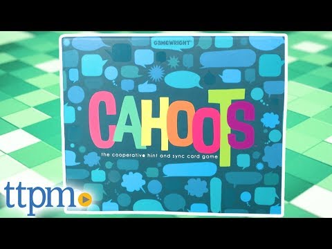 Cahoots from Gamewright - YouTube