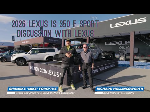 2026 Lexus IS 350 F SPORT | In Depth Discussion with Lexus | Petit Le Mans 