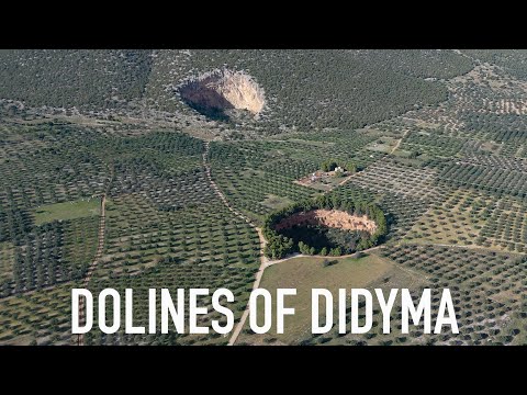 Dolines of Didyma at Argolida Greece 🇬🇷