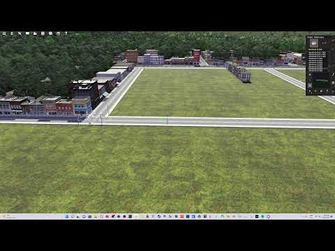 early morning stream, lets build a trainz route