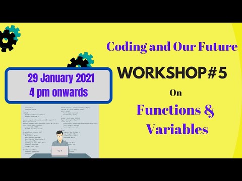 Gurushala Workshop#5: Functions &  Variables