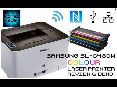 Overview of Wireless Samsung C430W Colour Laser Printer