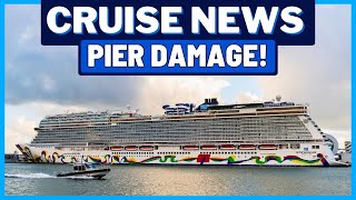 CRUISE NEWS: NCL Ship Changes Port Due to Pier Damage, Former Cruise Director Returns, & MORE!