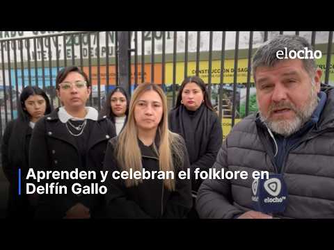 APRENDEN Y CELEBRAN EL FOLKLORE EN DELFÍN GALLO