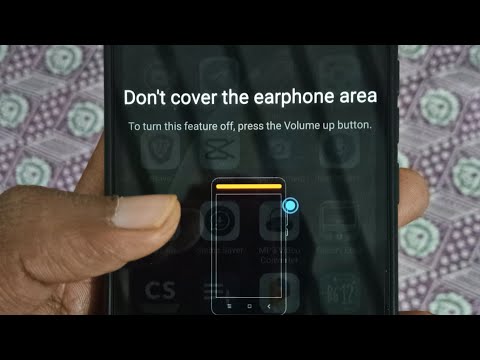 Don't cover the earphone area in redmi mobiles | Redmi 9T, Note 9 And All New Xiaomi phones