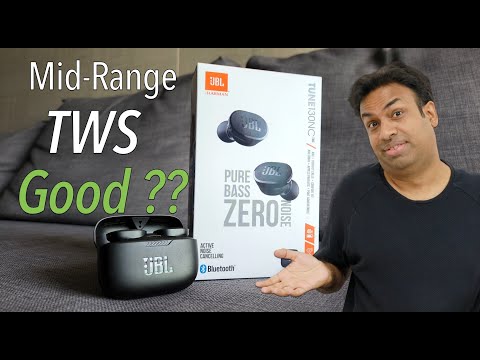JBL Tune 130NC Active Noise Cancellation TWS Headphones Overview