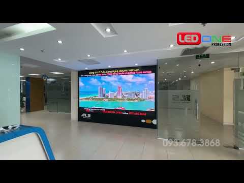 Công ty Cổ phần Logistics Hàng không (ALS) | Ledone lắp đặt gói thầu dự án màn hình LED GOB P2 -20m2