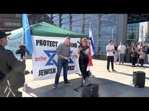 Demo: Gegen jeden Antisemitismus! Rede unseres Vorsitzenden.