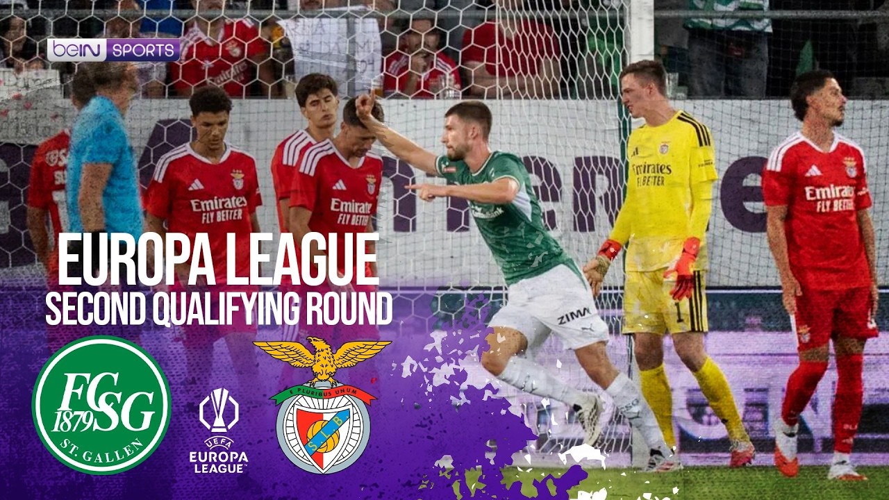 St Gallen vs Benfica | HIGHLIGHTS Europa League Qualifying | 07/23/2026  | beIN SPORTS USA