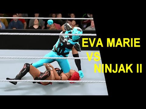 WWE Eva Marie vs Ninjak II