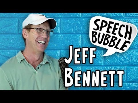 FULL Jeff Bennett Interview - Speech Bubble Podcast