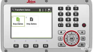 Leica Flexfield - Exportación e importación