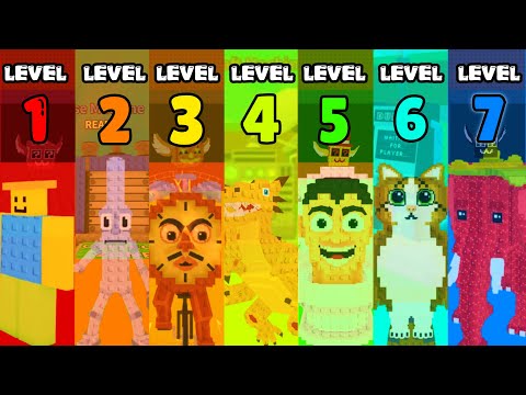 The Seven Levels of Steal A Brainrot Player