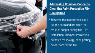 Unveiling the Wonders of Clear Bra Paint Protection Film